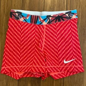 Nike Pro dry fit compression shorts